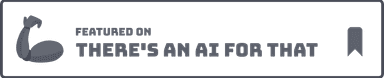 Featured on There's An AI For That